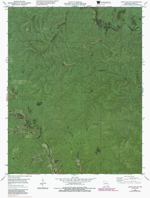 MO-LEWIS HOLLOW: GeoChange 1949-2014 Preview 1