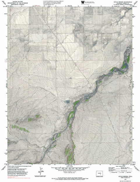CO-DOYLE BRIDGE: GeoChange 1969-2011 Preview 1