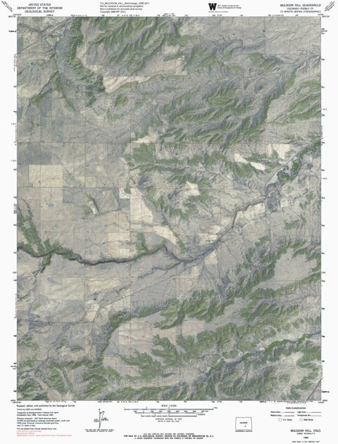 CO-MULDOON HILL: GeoChange 1956-2011 Preview 1