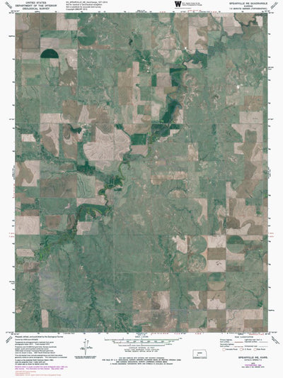 KS-SPEARVILLE NE: GeoChange 1971-2014 Preview 1