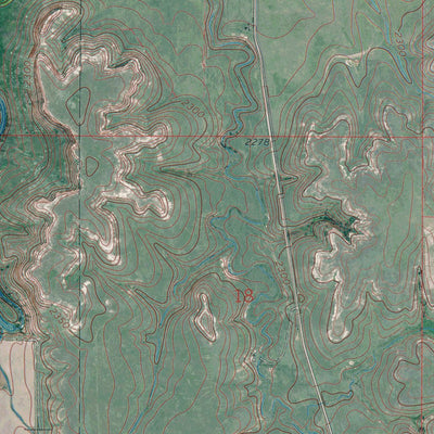 KS-SPEARVILLE NE: GeoChange 1971-2014 Preview 3