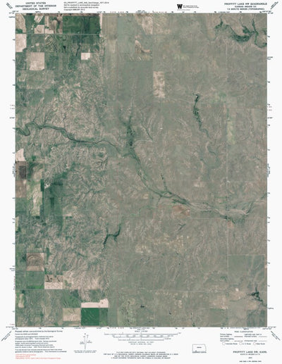 KS-PROFFITT LAKE NW: GeoChange 1971-2014 Preview 1