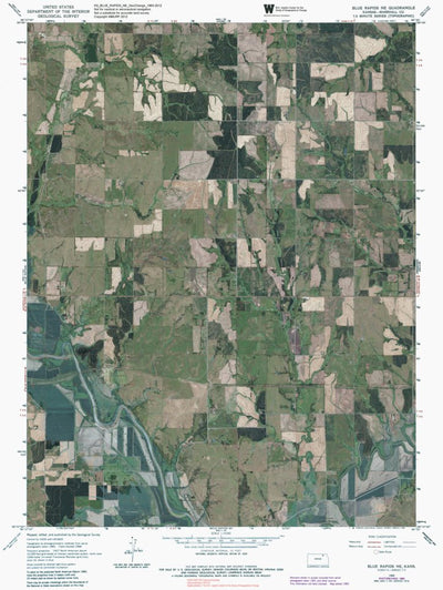 KS-BLUE RAPIDS NE: GeoChange 1965-2012 Preview 1
