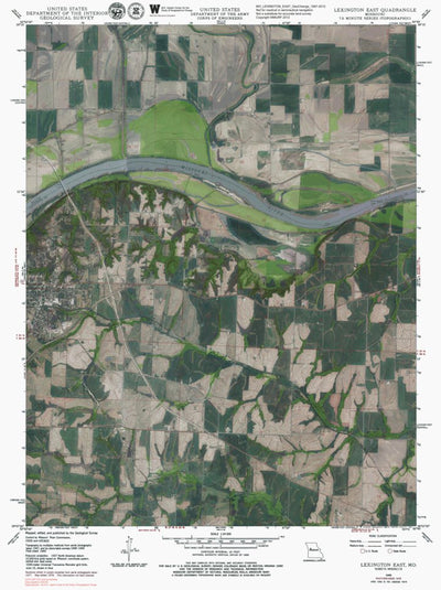MO-LEXINGTON EAST: GeoChange 1947-2012 Preview 1