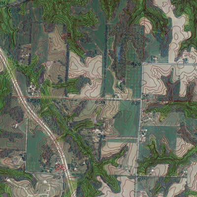 MO-LEXINGTON EAST: GeoChange 1947-2012 Preview 3
