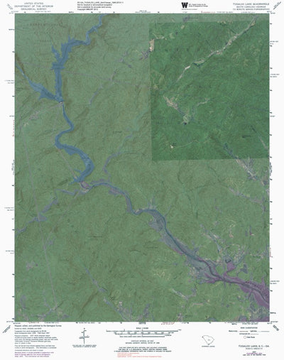SC-GA-TUGALOO LAKE: GeoChange 1948-2010-11 Preview 1
