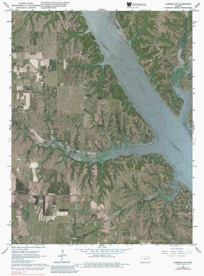 KS-OLSBURG SW: GeoChange 1962-2012 Preview 1