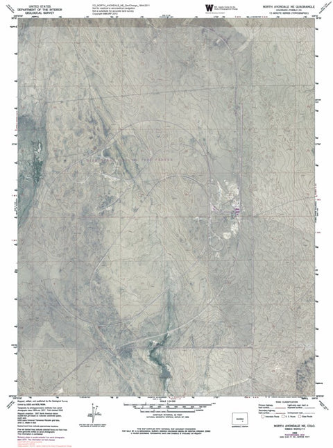 CO-NORTH AVONDALE NE: GeoChange 1954-2011 Preview 1