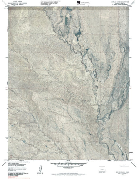 CO-BAR J H RANCH: GeoChange 1957-2011 Preview 1