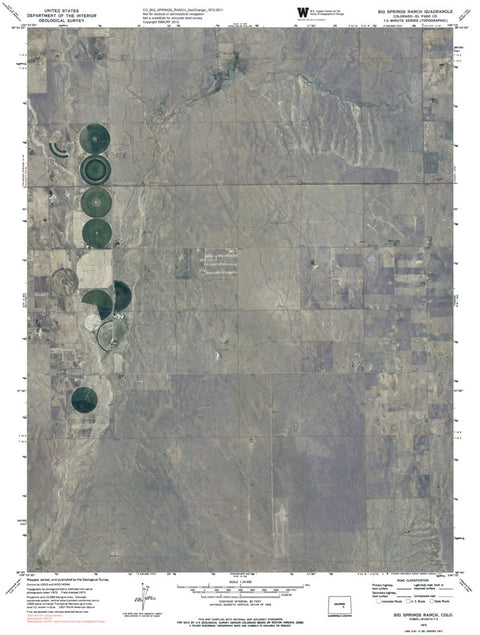 CO-BIG SPRINGS RANCH: GeoChange 1972-2011 Preview 1