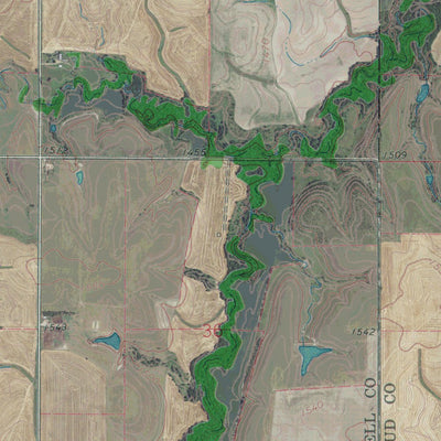 KS-SCOTTSVILLE: GeoChange 1964-2012 Preview 3