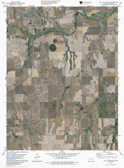 KS-HILL CITY SOUTH: GeoChange 1974-2012 Preview 1