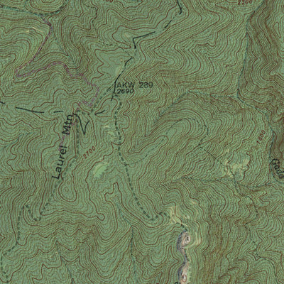 NC-CLIFFIELD MOUNTAIN: GeoChange 1946-2012 Preview 2