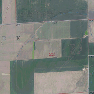 MO-CARROLLTON WEST: GeoChange 1947-2012 Preview 2