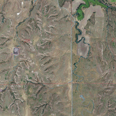 KS-WOODSTON NW: GeoChange 1951-2012 Preview 3