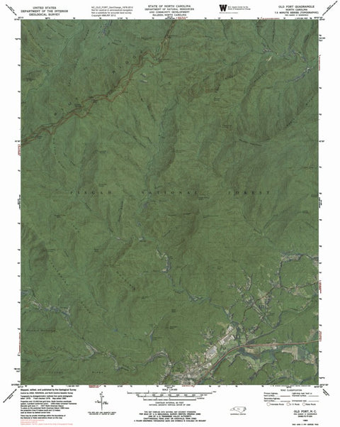 NC-OLD FORT: GeoChange 1978-2012 Preview 1