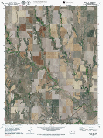 KS-BOGUE NW: GeoChange 1974-2012 Preview 1