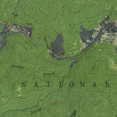 NC-LITTLE SWITZERLAND: GeoChange 1954-2012 Preview 2