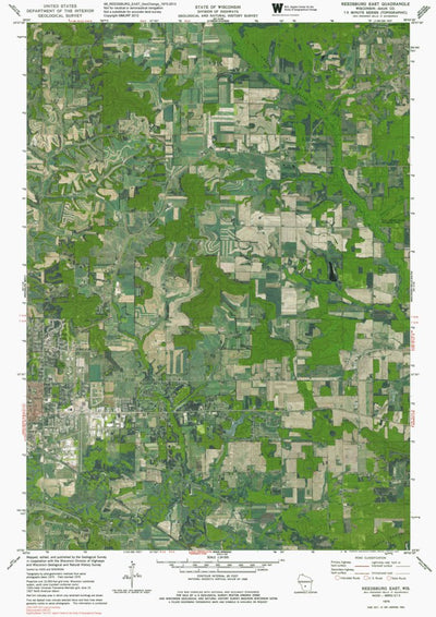 WI-REEDSBURG EAST: GeoChange 1975-2013 Preview 1