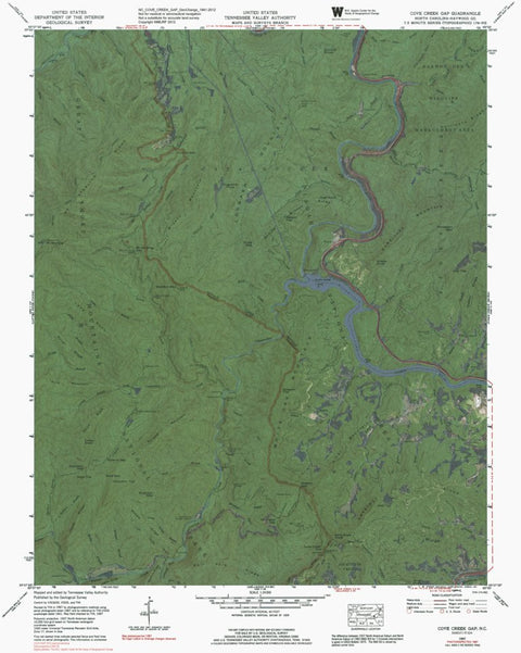 NC-COVE CREEK GAP: GeoChange 1941-2012 Preview 1