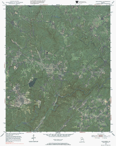 GA-DAHLONEGA: GeoChange 1947-2010 Preview 1