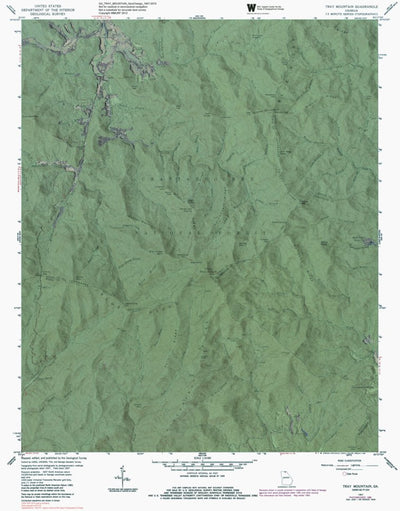 GA-TRAY MOUNTAIN: GeoChange 1947-2010 Preview 1