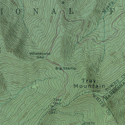 GA-TRAY MOUNTAIN: GeoChange 1947-2010 Preview 2