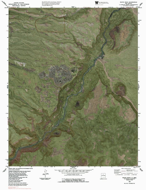 NM-WHITE ROCK: GeoChange 1976-2011 Preview 1