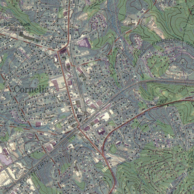 GA-CLARKESVILLE: GeoChange 1956-2010 Preview 3