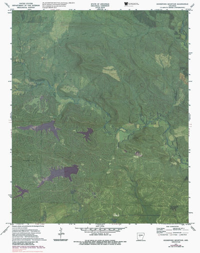 AR-GOOSEPOND MOUTAIN: GeoChange 1968-2013 Preview 1