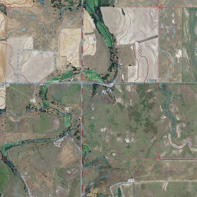 KS-STOCKTON SW: GeoChange 1967-2012 Preview 2