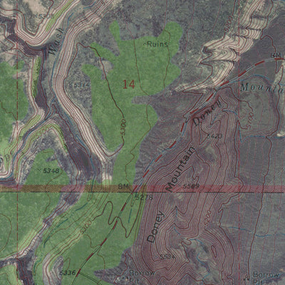 AZ-WUPATKI SW: GeoChange 1968-2010 Preview 3