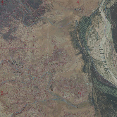 AZ-WUPATKI NE: GeoChange 1968-2010 Preview 3