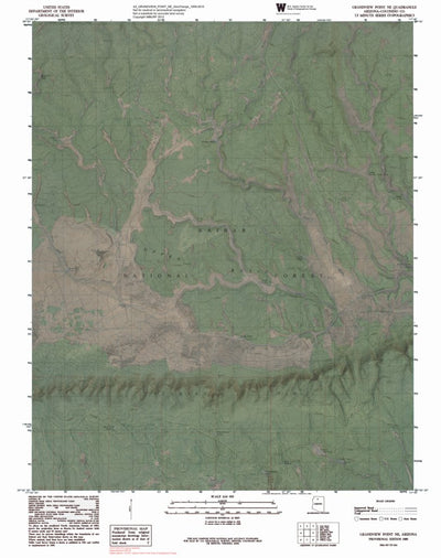 AZ-GRANDVIEW POINT NE: GeoChange 1958-2010 Preview 1