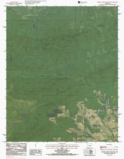 AR-BUSHY CREEK MOUNTAIN: GeoChange 1981-2013 Preview 1