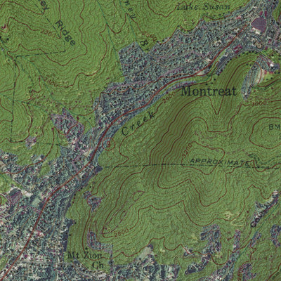 NC-MONTREAT: GeoChange 1942-2012 Preview 3