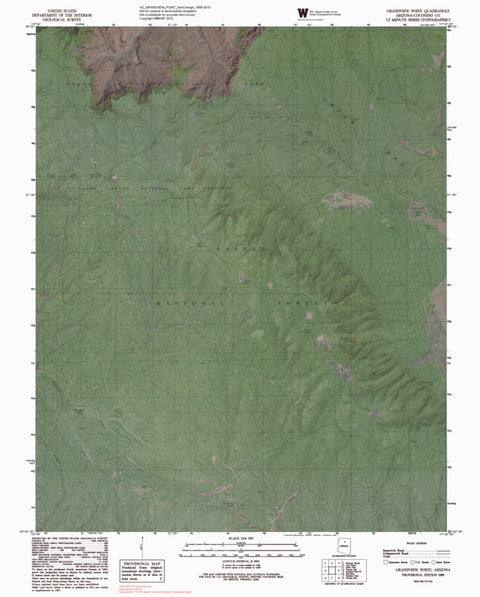 AZ-GRANDVIEW POINT: GeoChange 1958-2010 Preview 1