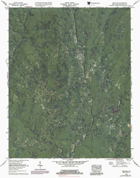 NC-NEWLAND: GeoChange 1954-2012 Preview 1