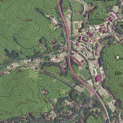 NC-SYLVA SOUTH: GeoChange 1946-2012 Preview 2