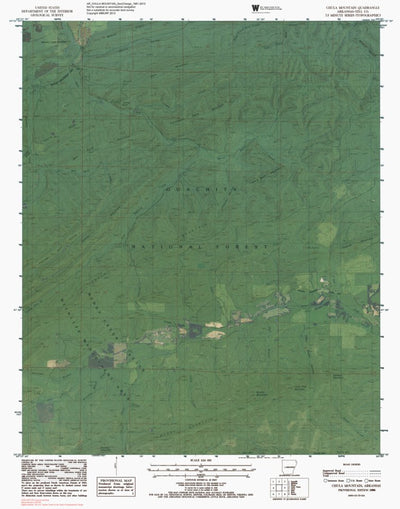 AR-CHULA MOUNTAIN: GeoChange 1981-2013 Preview 1