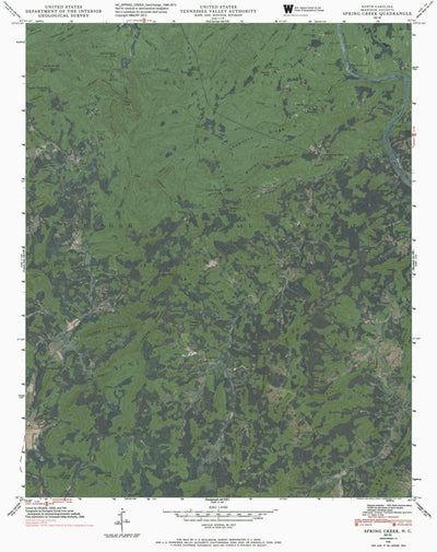 NC-SPRING CREEK: GeoChange 1946-2012 Preview 1