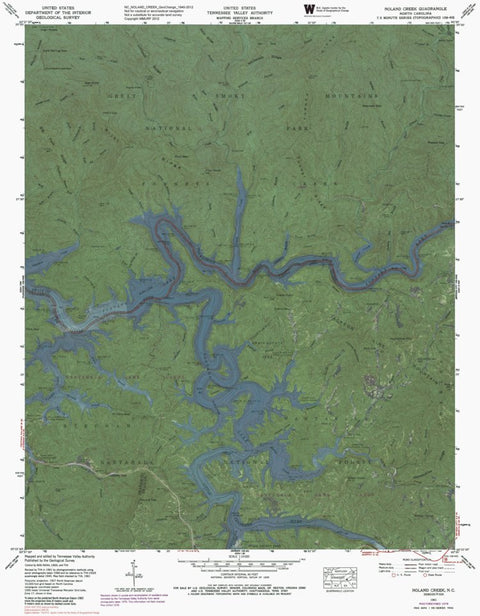 NC-NOLAND CREEK: GeoChange 1940-2012 Preview 1