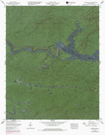 NC-FONTANA DAM: GeoChange 1940-2012 Preview 1