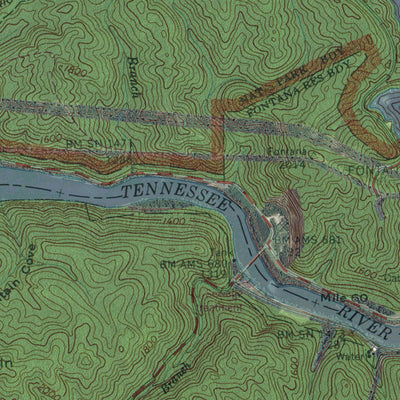 NC-FONTANA DAM: GeoChange 1940-2012 Preview 3