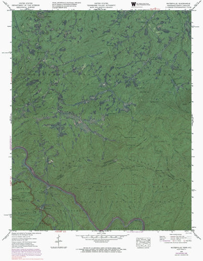 TN-NC-WATERVILLE: GeoChange 1940-2012 Preview 1