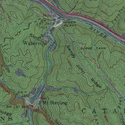 TN-NC-WATERVILLE: GeoChange 1940-2012 Preview 3