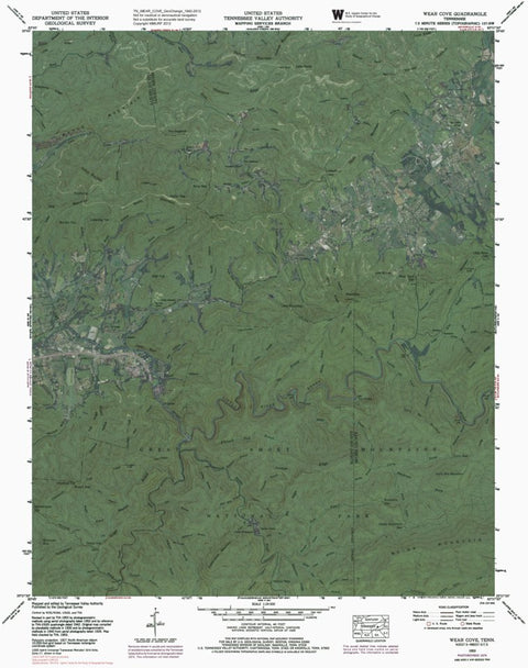 TN-WEAR COVE: GeoChange 1942-2012 Preview 1