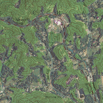 NC-BRYSON CITY: GeoChange 1940-2012 Preview 3