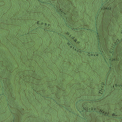 NC-TN-CLINGMANS DOME: GeoChange 1963-2012 Preview 3
