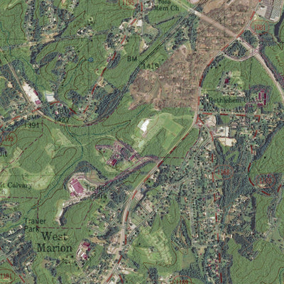 NC-MARION WEST: GeoChange 1978-2012 Preview 3